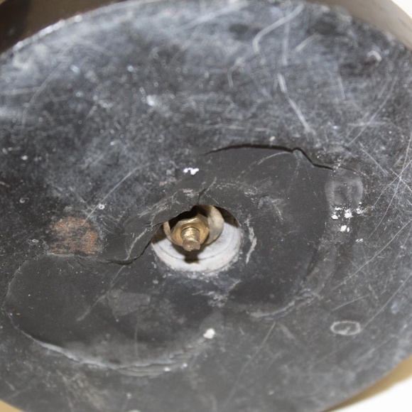 Vase Carved Metal Vintage Figural Procession - Picture 11 of 15